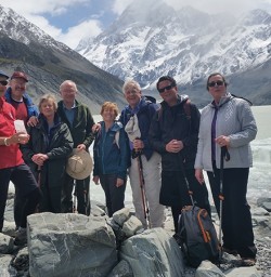 Hooker Lake and Glacier