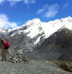 Hiking Mt Cook National Park