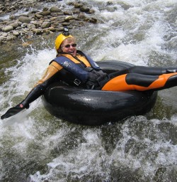 Fun rafting the Nile River