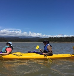 Kayaking Okarito Lagoon