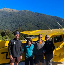 Plane ride Mount Aspiring National Park 17MAR25