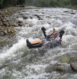 Tubing on the Nile River