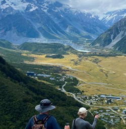 Red Tarns hike Aoraki Mt Cook National Park 03FEB25