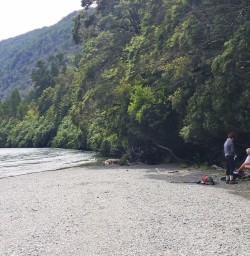 Riverside lunch break