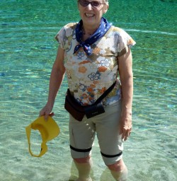 Routeburn river crystal clear