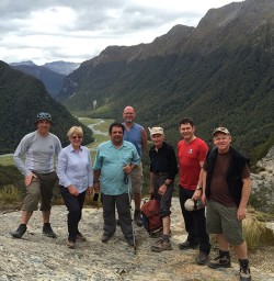 View from Routeburn Falls