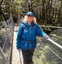 Routeburn Track bridge crossing 25FEB25