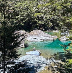 Routeburn Track river GW23FEB25