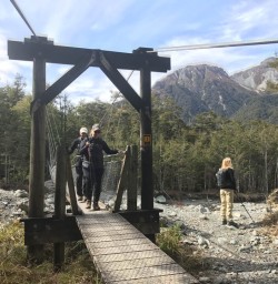 Swing Bridge on the Routeburn