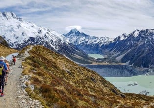 Sealy Tarns Aoraki Mt Cook National Park
