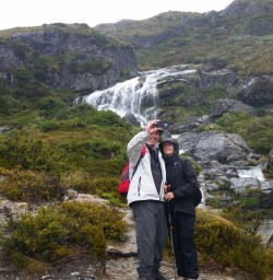 Selfie at Routeburn Falls