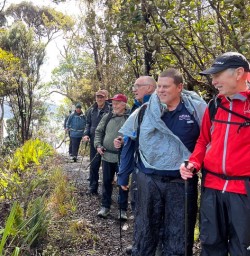 Stewart Island guests walking GW25OCT27