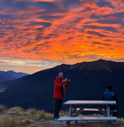Sunrise at Bushline Hut K24MAR25
