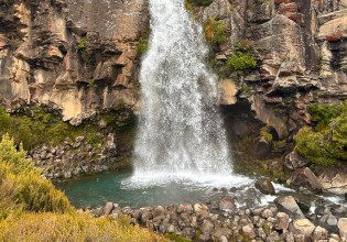 Taranaki Falls Tongariro National Park SN17FEB26