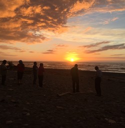 Sunset on the Beach