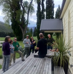 Wine tasting at the old church