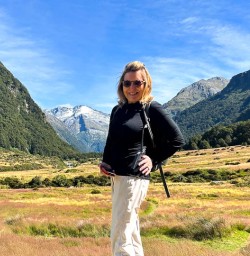 Woman in Mount Aspiring National Park 20JAN25