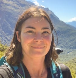 2.5 Guide Racheal on Routeburn Track