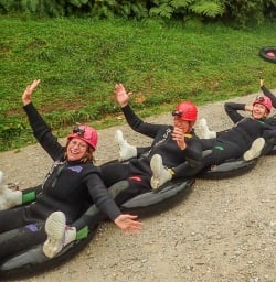 Black Water Rafting at Waitomo, Waikato New Zealand