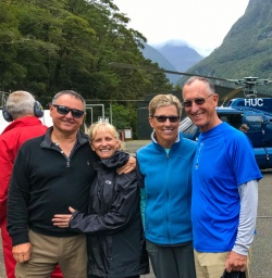 Helicopter ride Milford Sound