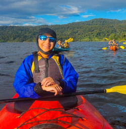 Kayak Lake Mapourika K03MAR25