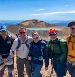 Guided hike Tongariro Crossing