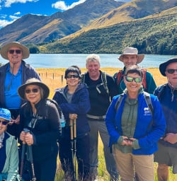Moke Lake walking and hiking tours 