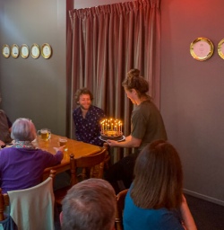 Birthday party at Methven, Canterbury New Zealand