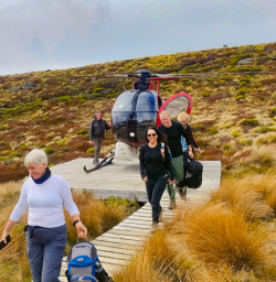 2. Kepler Heli Hike landing