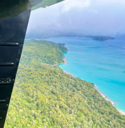 Flight to Stewart Island
