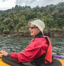 Kayaking at Lake Taupo, Waikato New Zealand