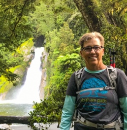 Guest at Giant Gate Falls