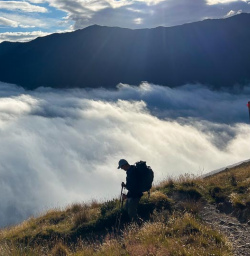 Hiking the Bushline Hut 03FEB25