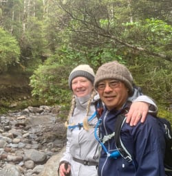 3. Two happy guests Tongariro river