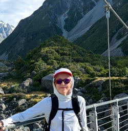 Hiking in Aoraki Mt Cook National Park 03FEB25