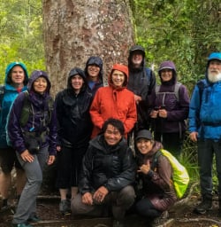 1 Group pic in Kauri Tree Forest