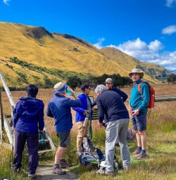 Moke Lake walking tour New Zealand 