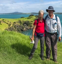 Couple at Waiheke Island Auckland New Zealand