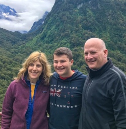 Fiordland National Park look out