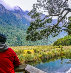 Mirror Lakes, Fiordland National Park Southland New Zealand