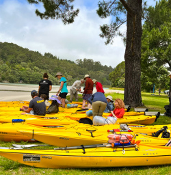 1. Guests ready to Kayak