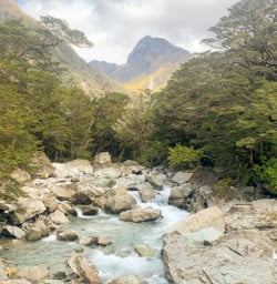 1. Routeburn Track views up River