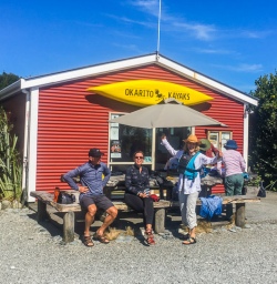 Okarito Kayaks at West Coast, New Zealand