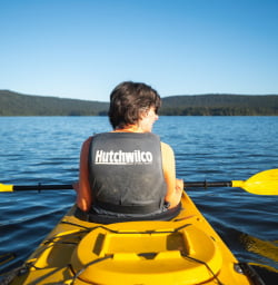 Guest kayaking Makarora