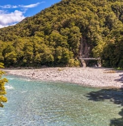 Blue pools walk, Otago New Zealand