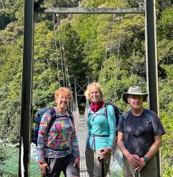 Walking tours on the Hollyford Track .