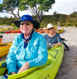 Kayaking from Hahei Beach