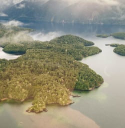 2. Flight over Te Anau to Kepler Track