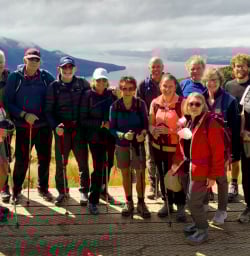 2. Group Photo Kepler Track Luxmore Hut