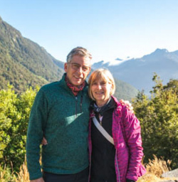 2. Guest couple Milford Road lookout